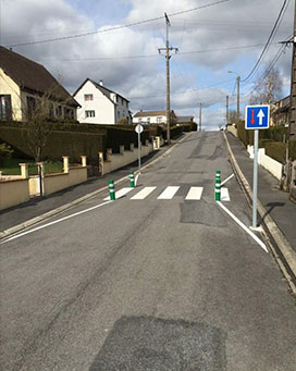 Marquage et signalisation routière Marquage Keller Poix-Terron